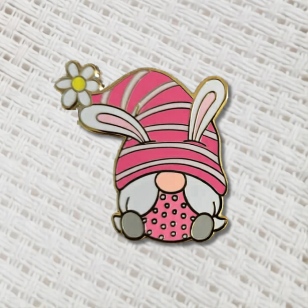 Easter Bunny Gnome Needle Minder