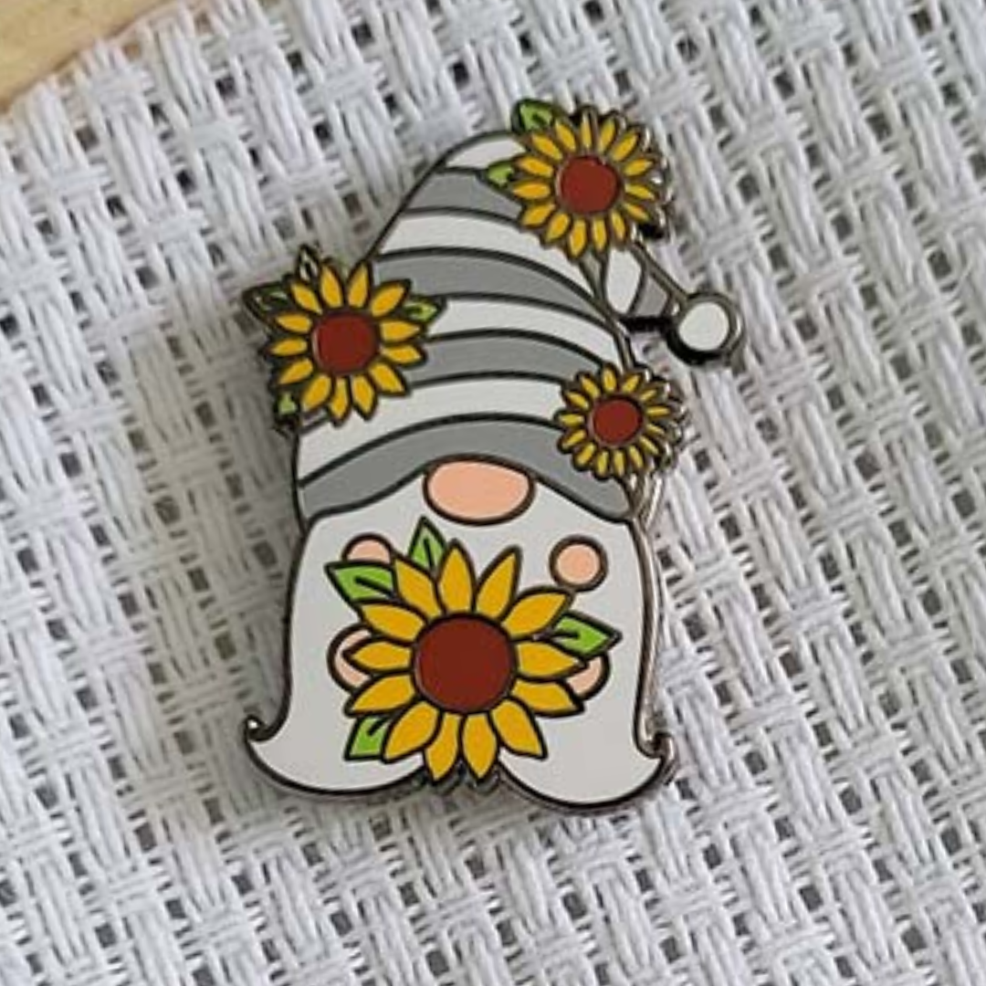 Sunflower Gnome Needle Minder