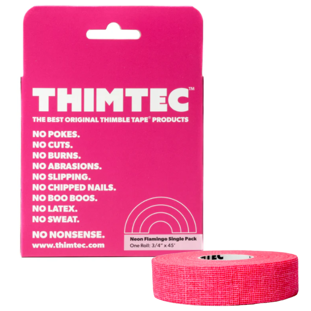 Thimtech Thimble Tape - Neon Flamingo