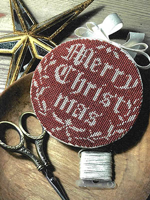 Victorian Christmas Pinwheel - Cross Stitch Chart