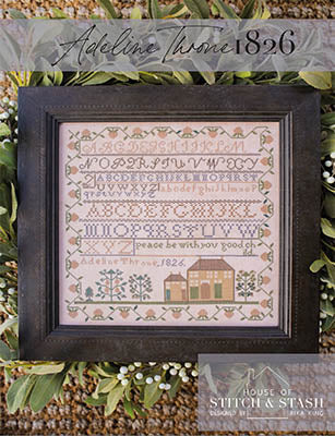 Adeline Throne 1826 pattern by House of Stitch & Stash
