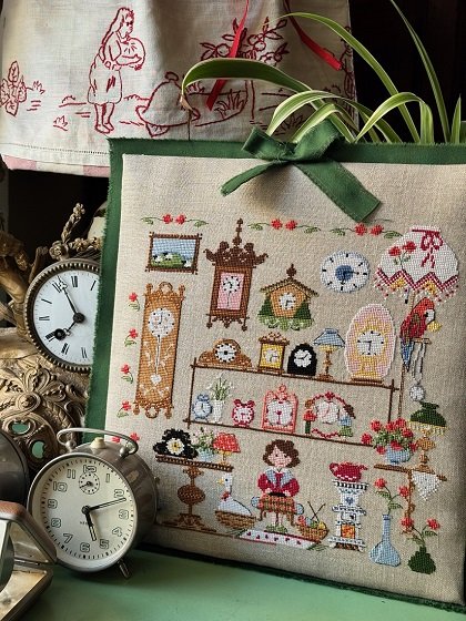 Virginia Storie Di Antichi Ingranaggi - Cross Stitch Chart