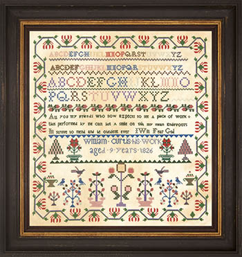 William Curtis 1826 - Cross Stitch Chart