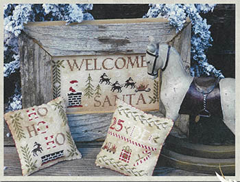 Welcome Santa - Cross Stitch Chart