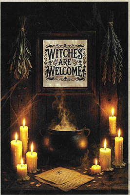 Witches Are Welcome - Cross Stitch Chart