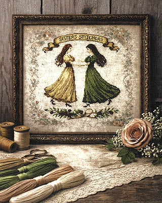 Sisters Stitchers kit Nashville Exclusive by The Primitive Hare