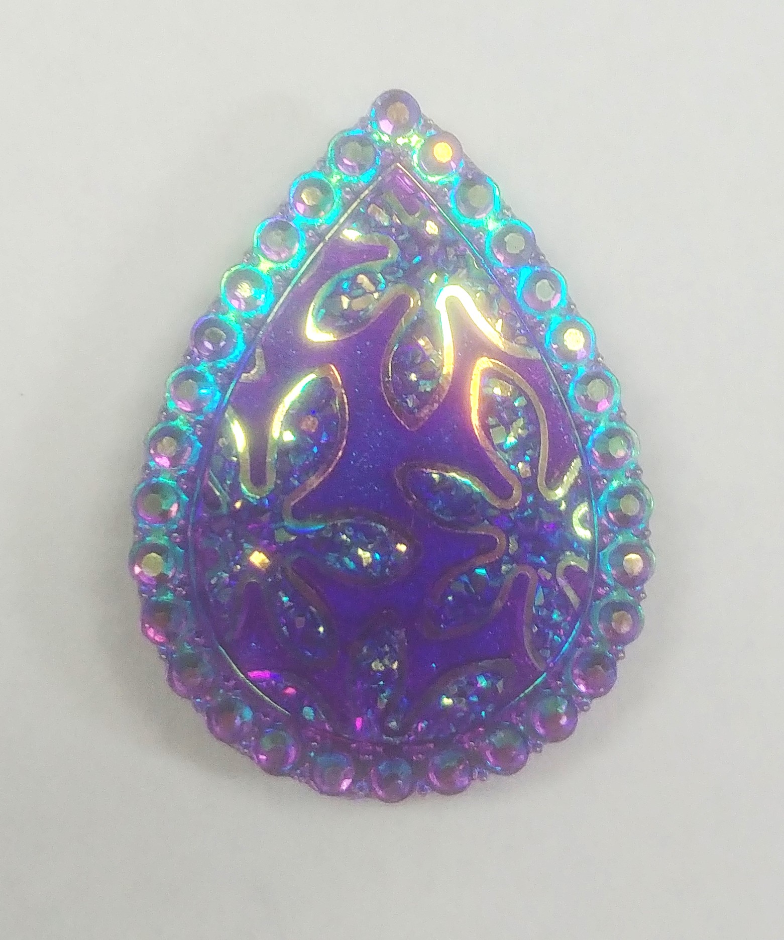 Indigo Flower - Tear Drop Needle Minder