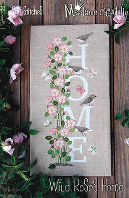 Wild Roses Home - Cross Stitch Chart
