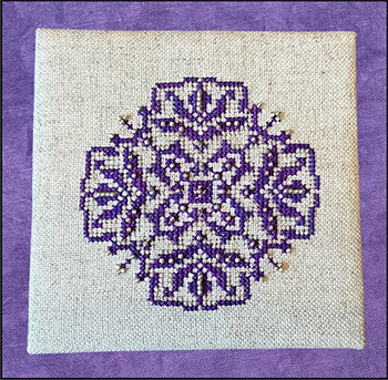 Violet Maze - Cross Stitch Chart