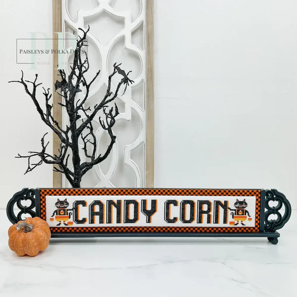 Long Scroll Frame Cross Stitch Display – Unfinished Wood