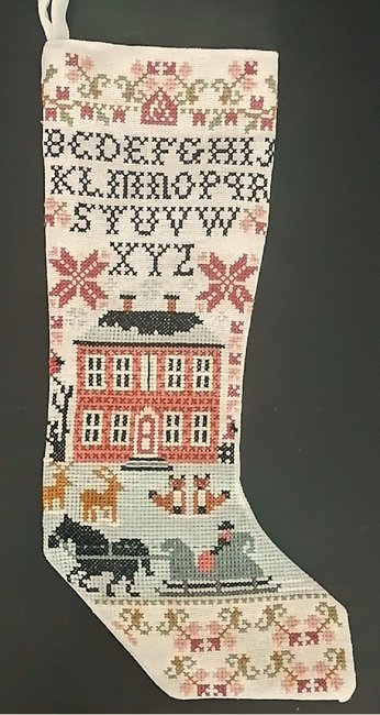 Winter Stocking - Cross Stitch Chart