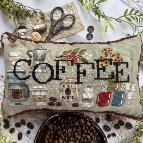 When I Think of Coffee - Cross Stitch Chart