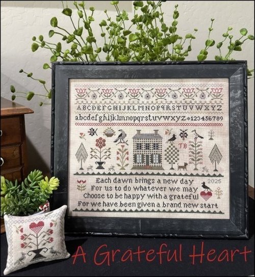 A Grateful Heart - Cross Stitch Chart