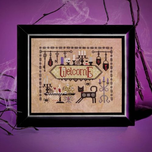 Witch's Welcome - Cross Stitch Chart