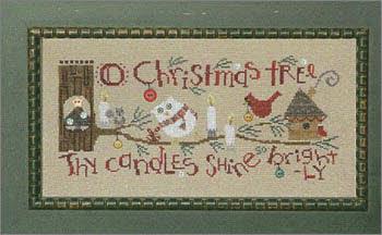 The Christmas Branch 3 part Series by Bent Creek -All 3 charts included!!