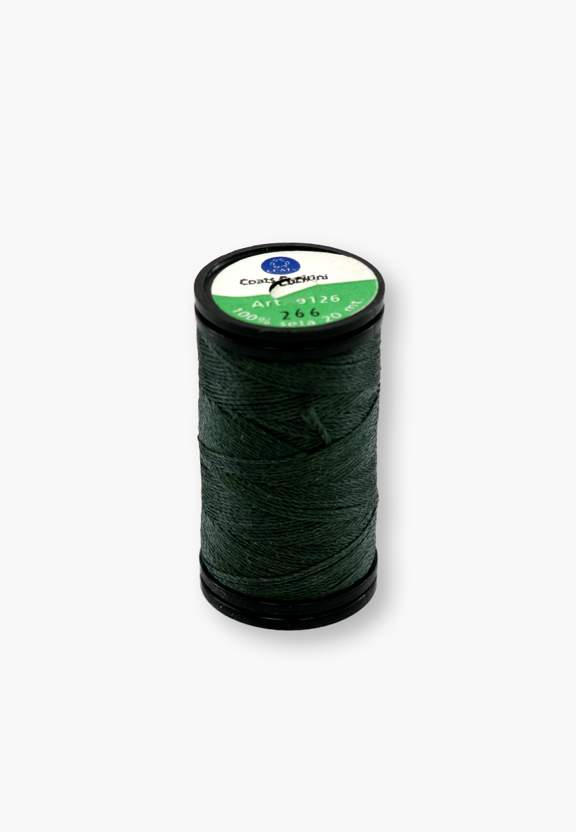 Cucirini Cantoni Coats Seta Faro 266 – 20m Spool – 100% Silk