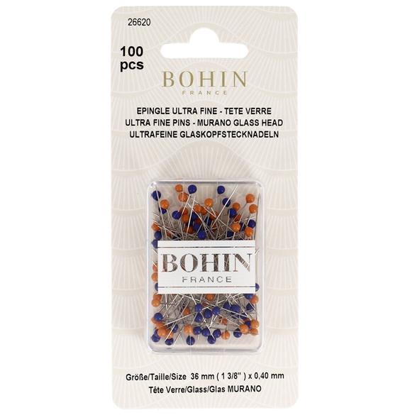 Bohin Ultra Fine Pins - 100 pcs