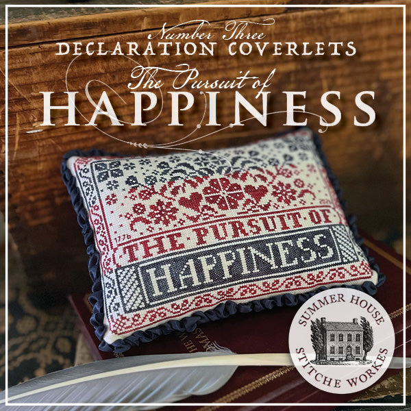 Declaration Coverlets: Happiness by Summer House Stitche Workes