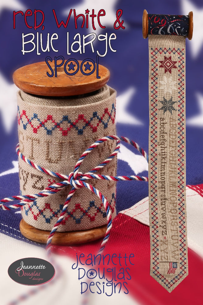 Patriotic Spool by Jeannette Douglas Designs