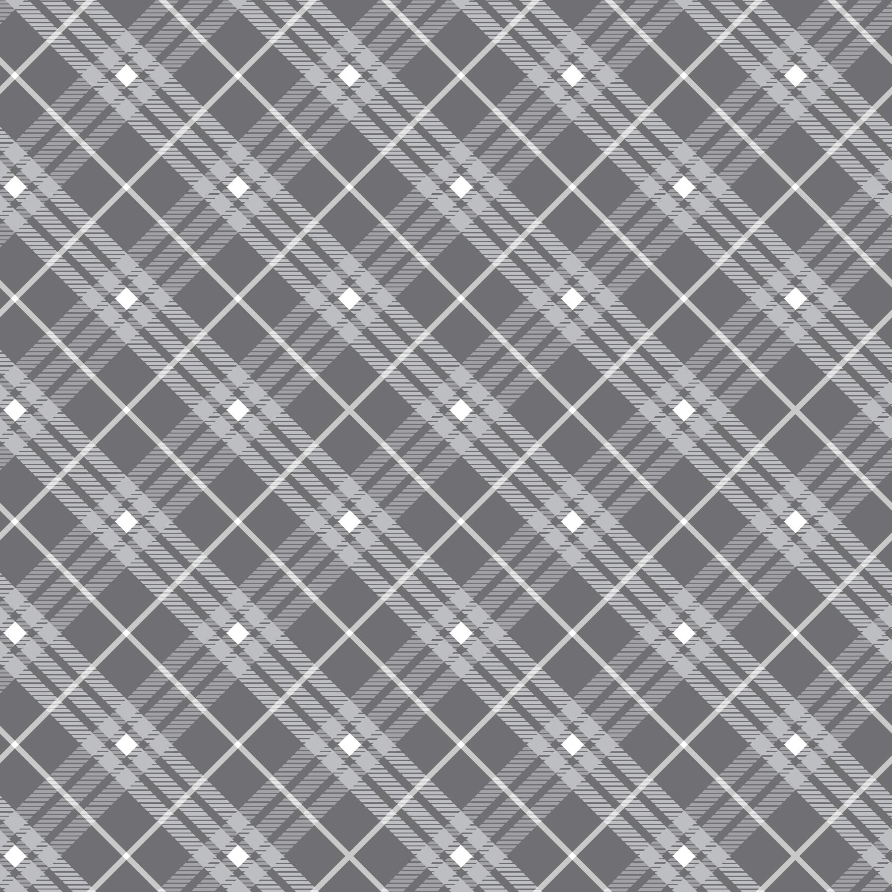 Bias Plaid Basics || Gray