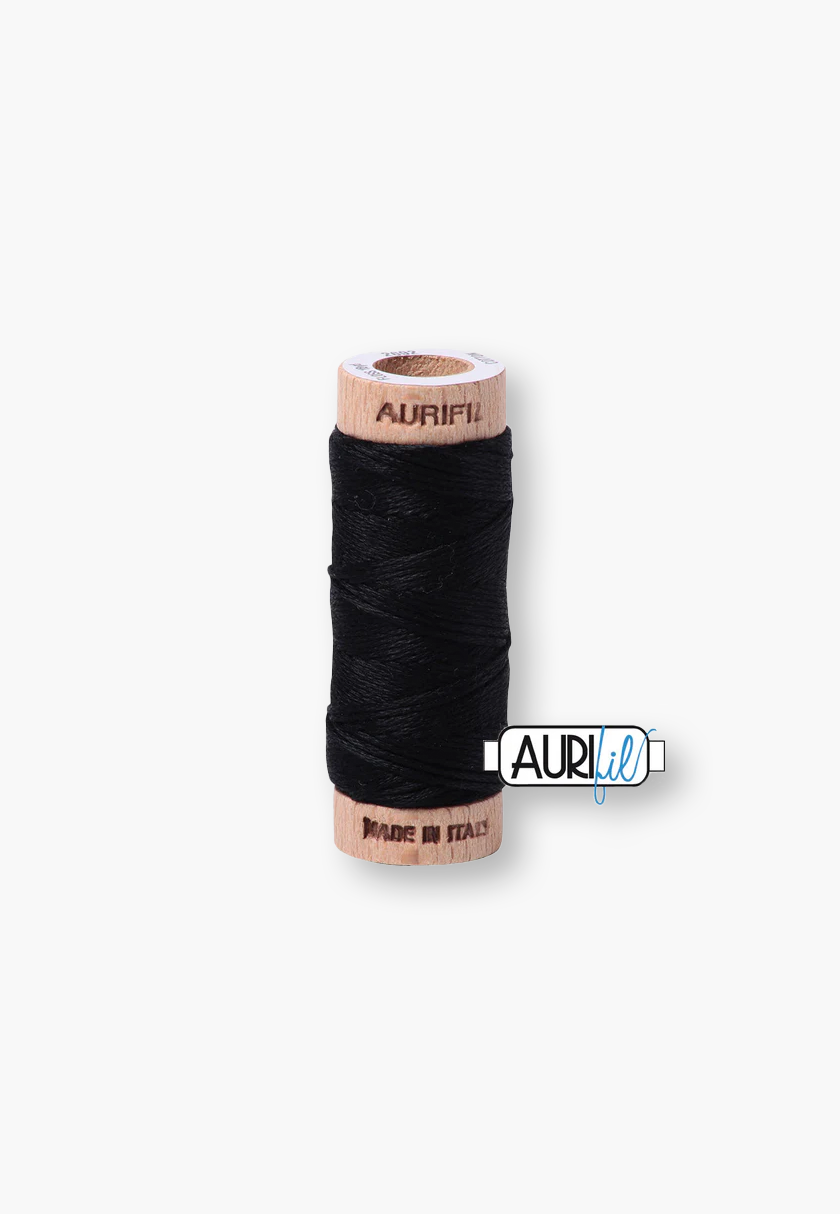 Aurifil Six Strand Cotton Floss Black PAF5WS – Aurifloss 2692