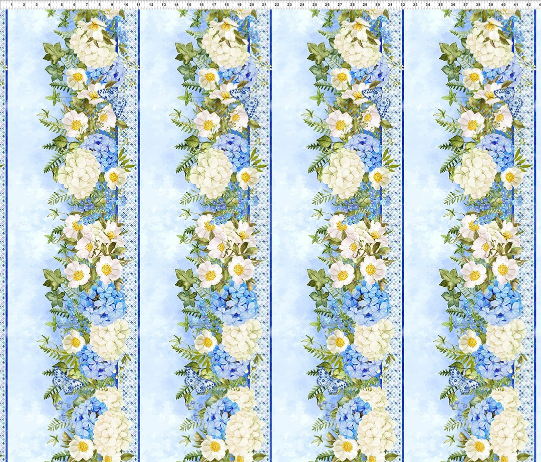2PS1 PERIWINKLE SPRING BORDER