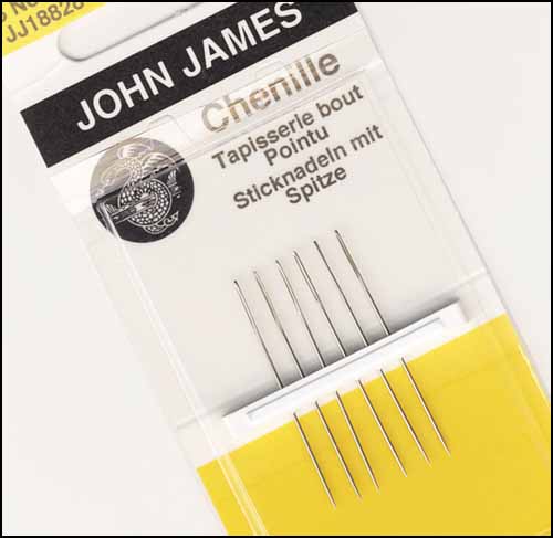 Chenille Needles by John James