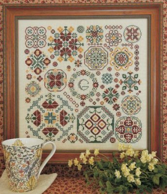 Round & Round - Cross Stitch Chart