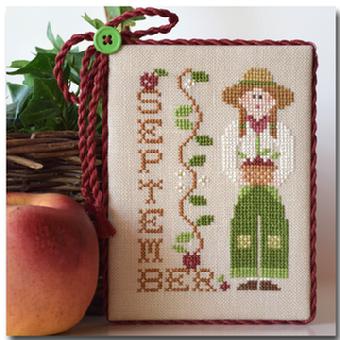 Calendar Girls #9 September - Cross Stitch Chart