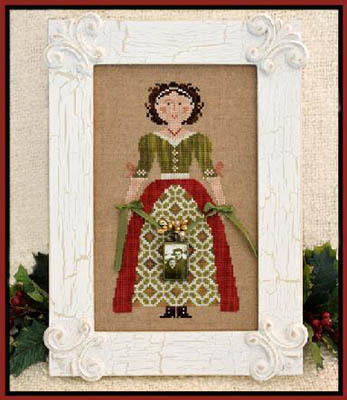 My Lady at Christmas - Cross Stitch Chart