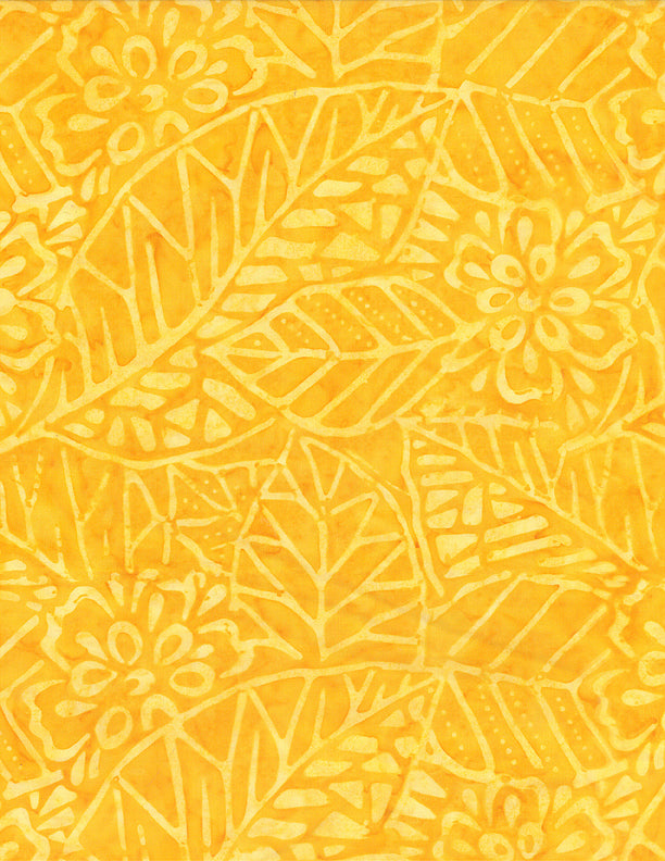 Leaf & Flower Mix 1400 22187 555 Yellow