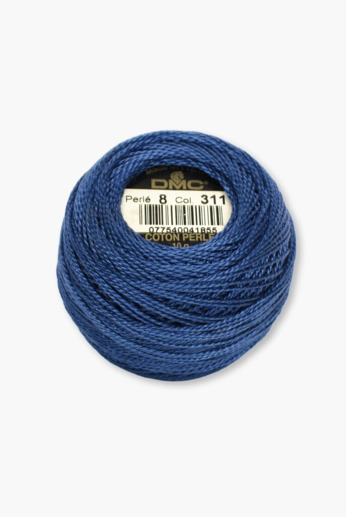 DMC Perlé No. 8 – Colore 311 – 100% Cotone – Gomitolo da 10 g