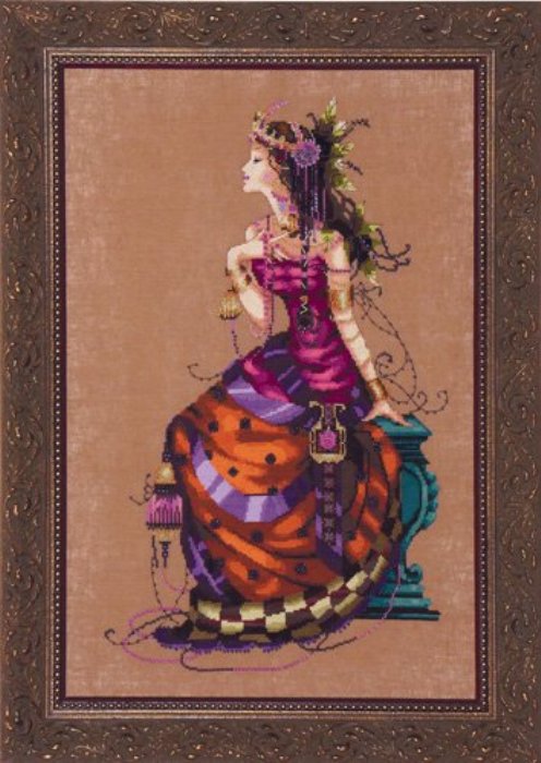 The Gypsy Queen MD142 - Cross Stitch Chart