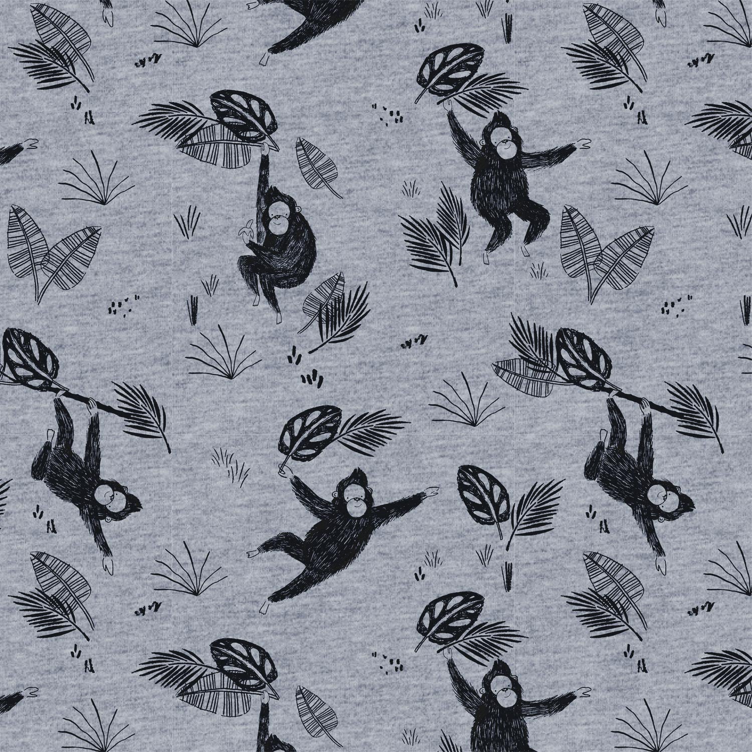Hanging Out Summer Sweat Melange SSM3 70% Cotton/22% Polyester/8% Elastane 59"-61" wide