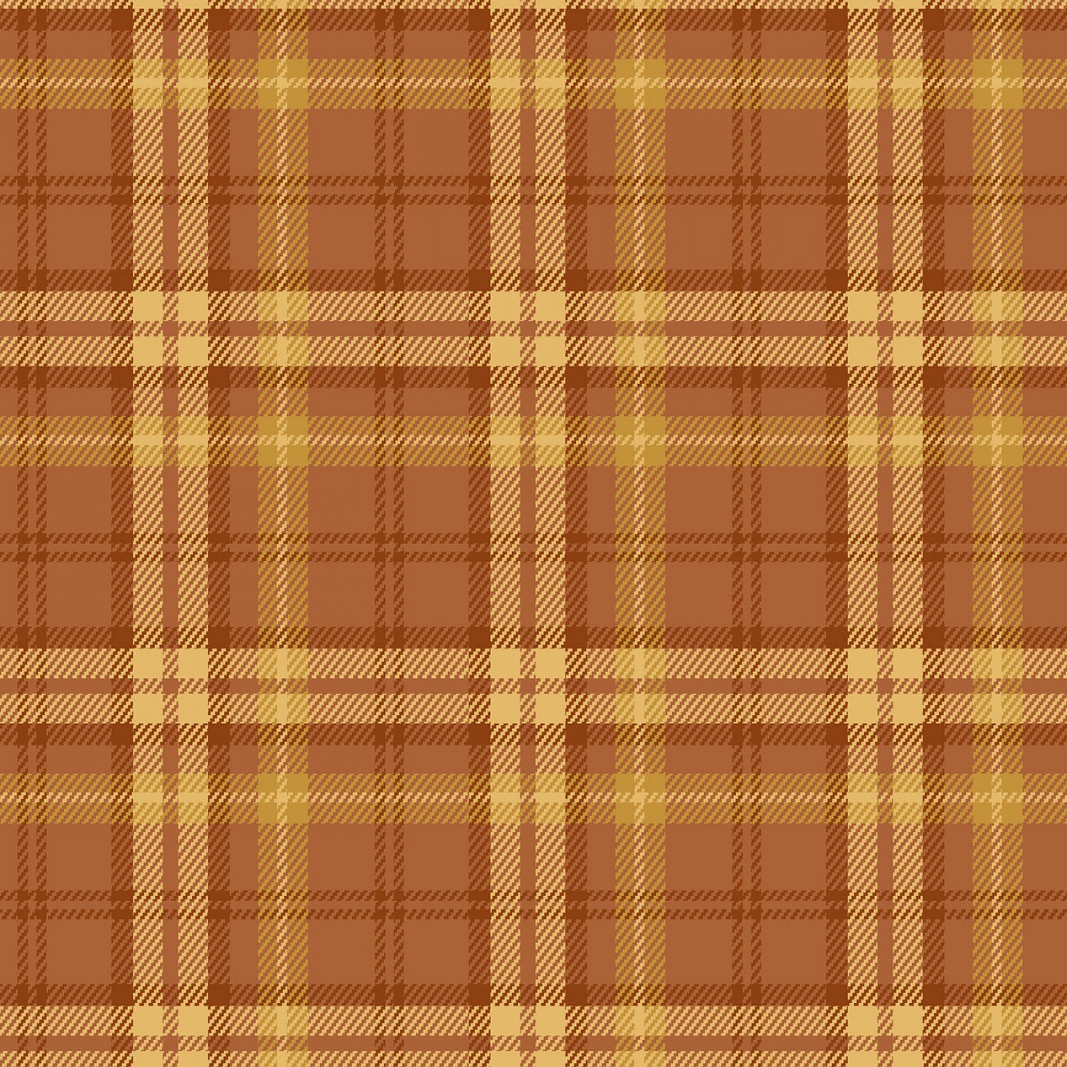 Primo Plaid Flannel R09U127-0129 RUST
