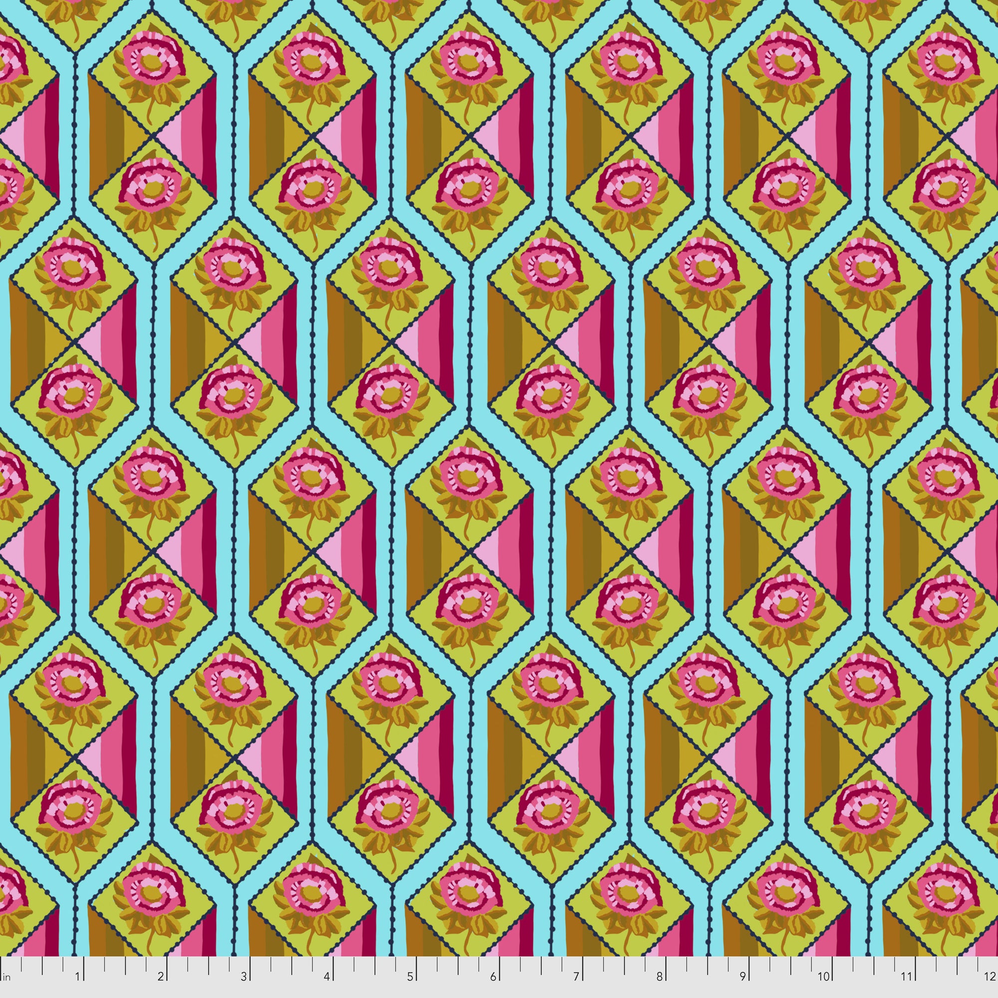 Bright Eyes PWAH157.AQUA Facets