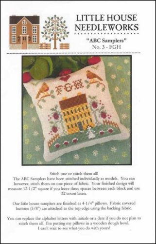 ABC Samplers #3 FGH - Cross Stitch Chart