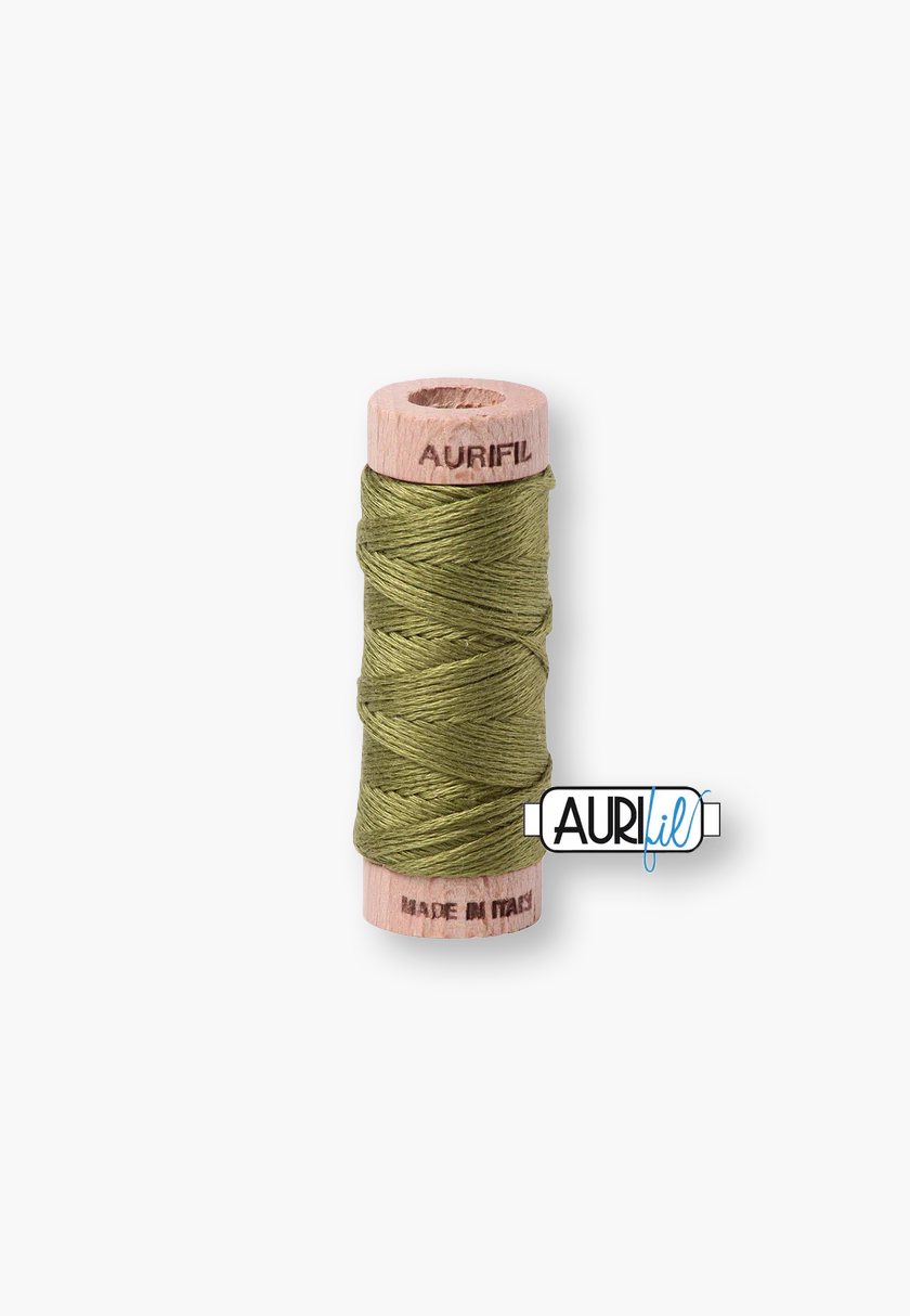 Aurifil Six Strand Cotton Floss Olive Green PAF5WS – Aurifloss 5016