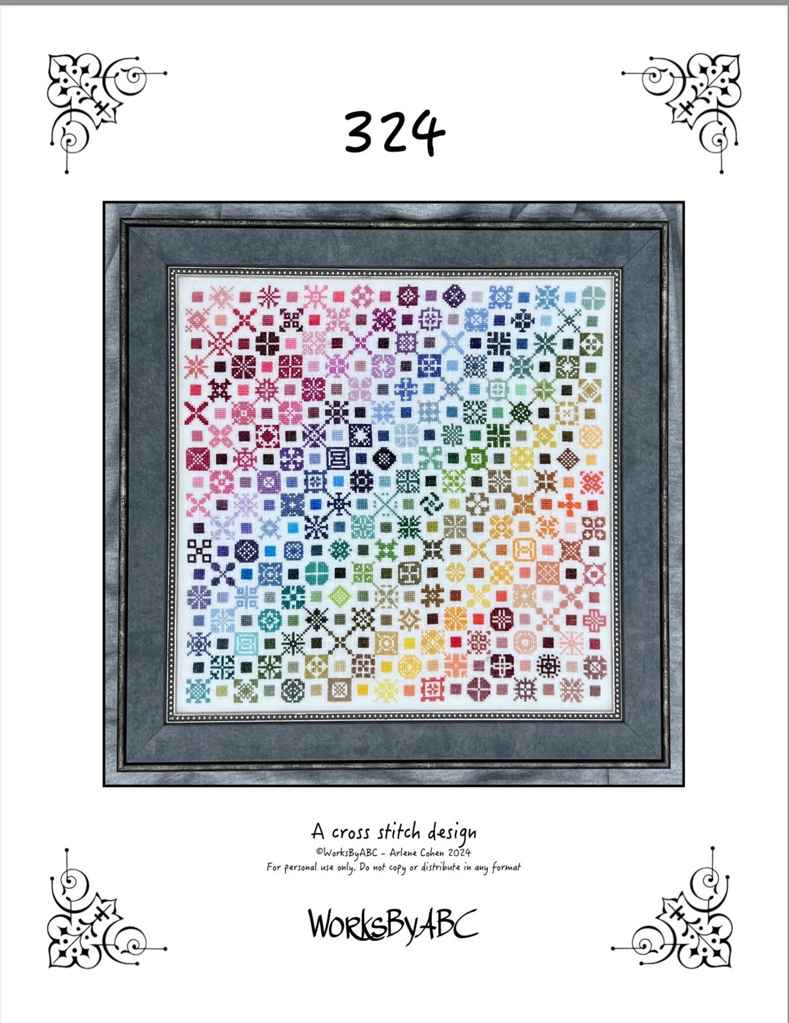 324 Cross Stitch Pattern by Works By ABC