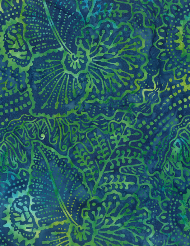 Tropical Mix Batik 1400 22203 474 Blue/Green