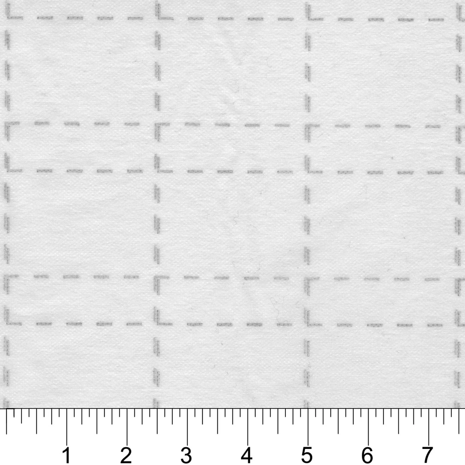 Quilters 2.5" Grid Fusible Interfacing 48" #327CB-WHT