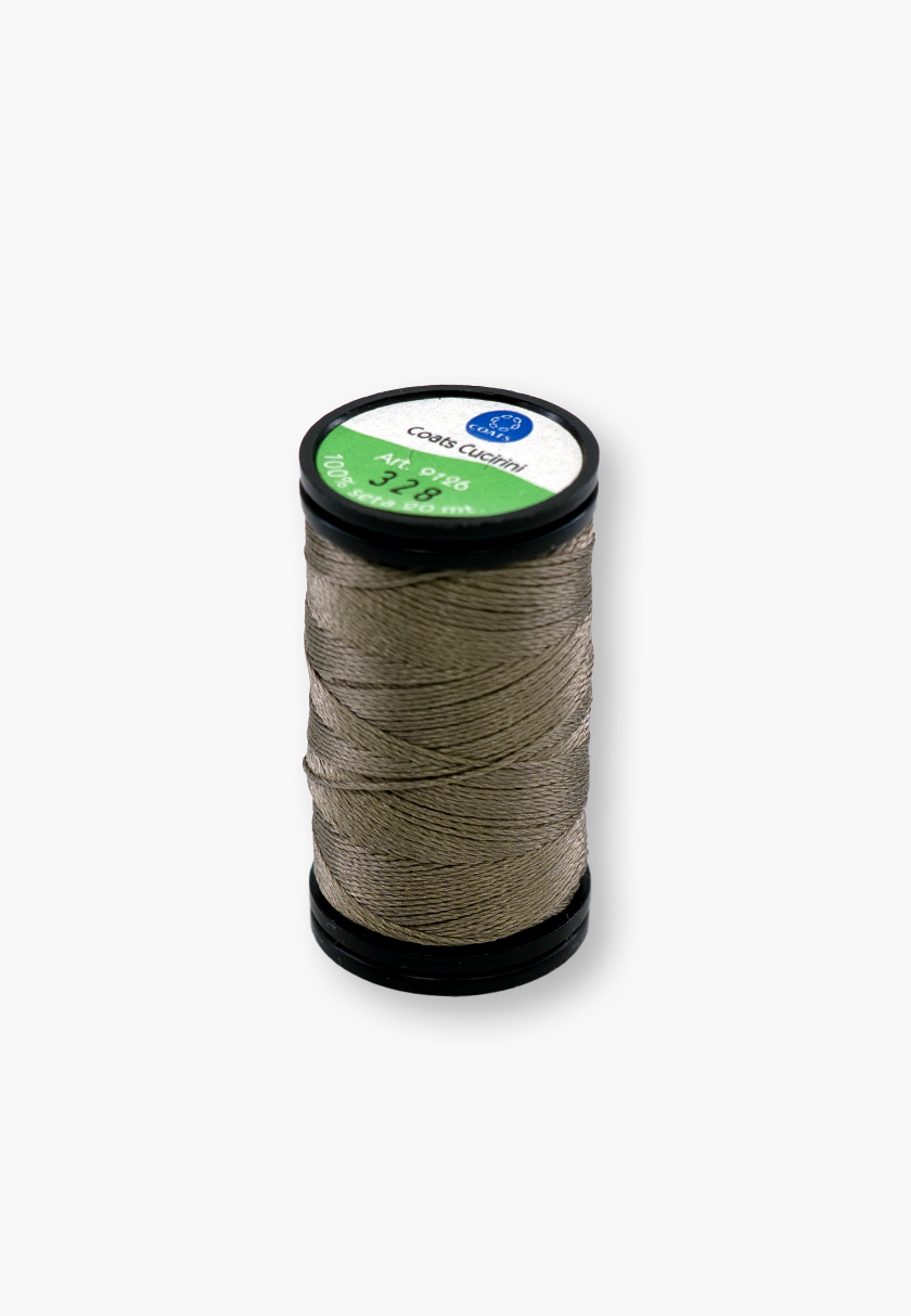 Cucirini Cantoni Coats Seta Faro 328 – 20m Spool – 100% Silk