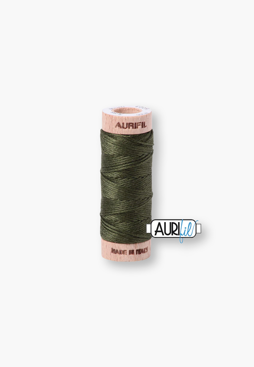 Aurifil Six Strand Cotton Floss Medium Green PAF5WS – Aurifloss5023