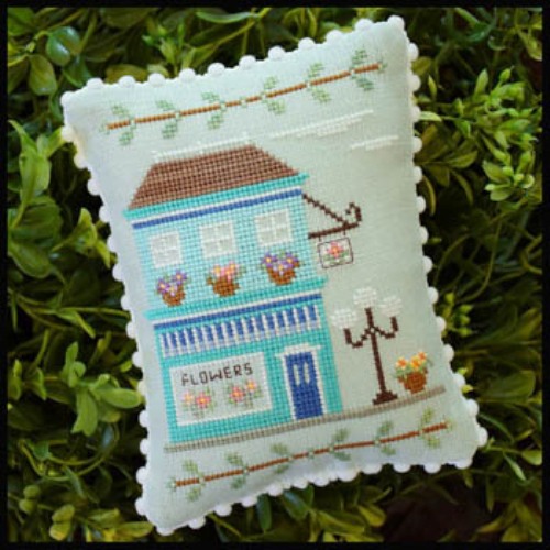 Main Street - Flower Shop - Cross Stitch Chart
