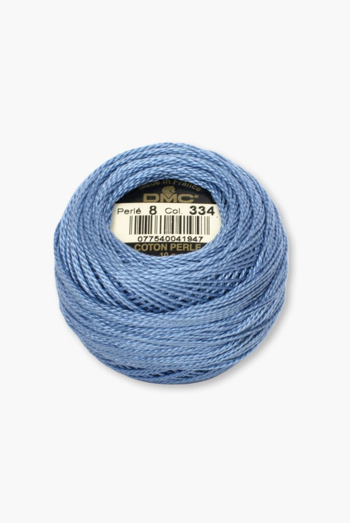 DMC Perlé No. 8 – Colore 334- 100% Cotone – Gomitolo da 10 g