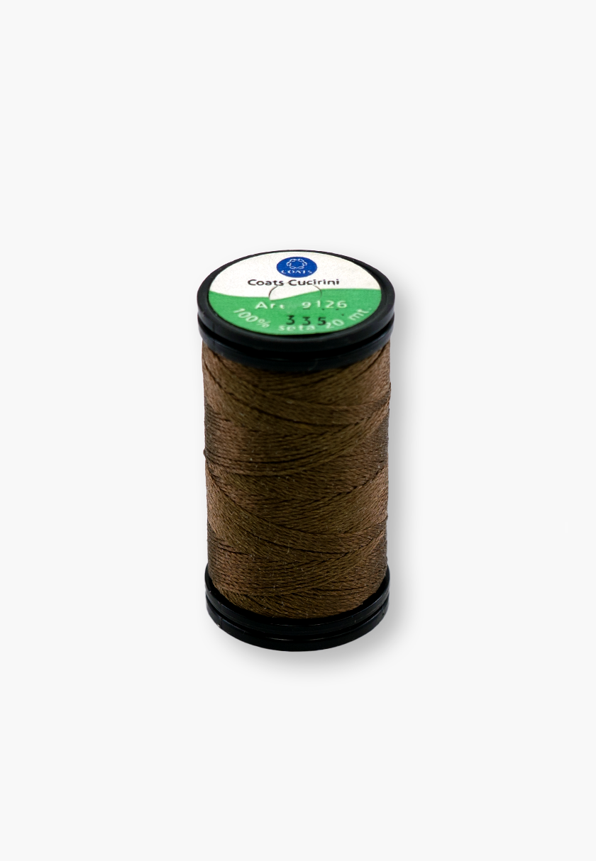 Cucirini Cantoni Coats Seta Faro 335 – 20m Spool – 100% Silk