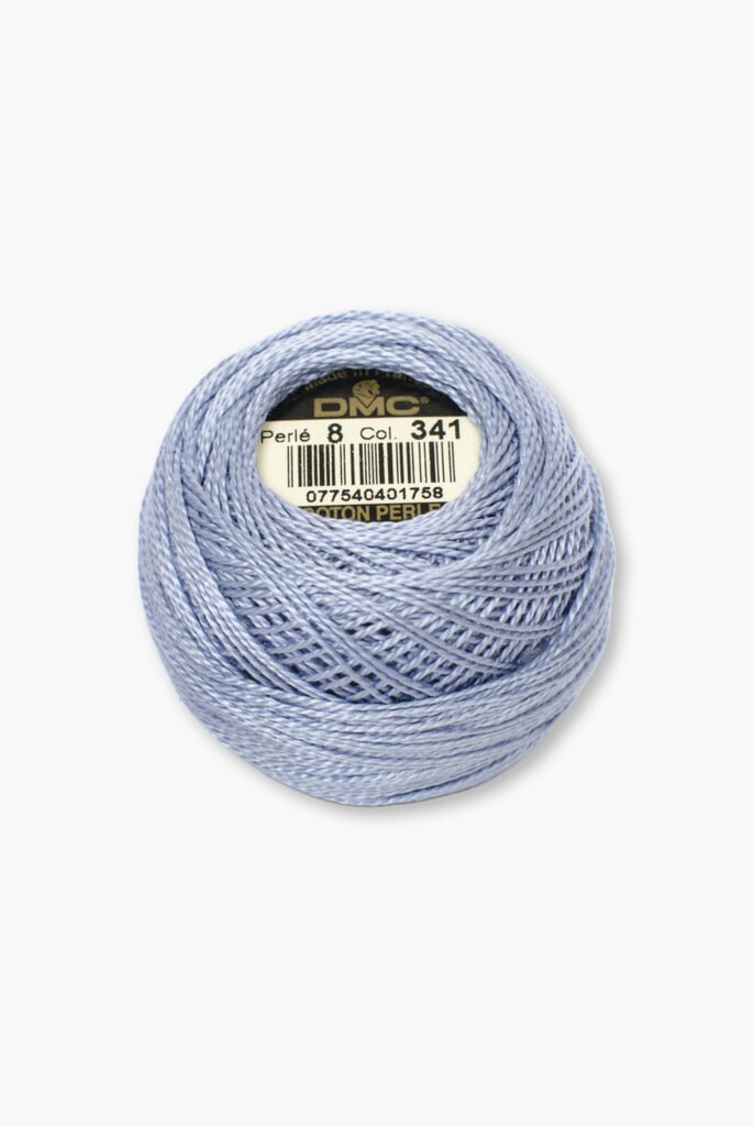 DMC Perlé No. 8 – Colore 341 – 100% Cotone – Gomitolo da 10 g