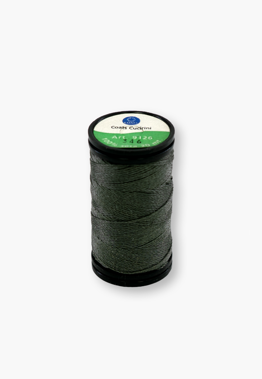 Cucirini Cantoni Coats Seta Faro 346 – 20m Spool – 100% Silk