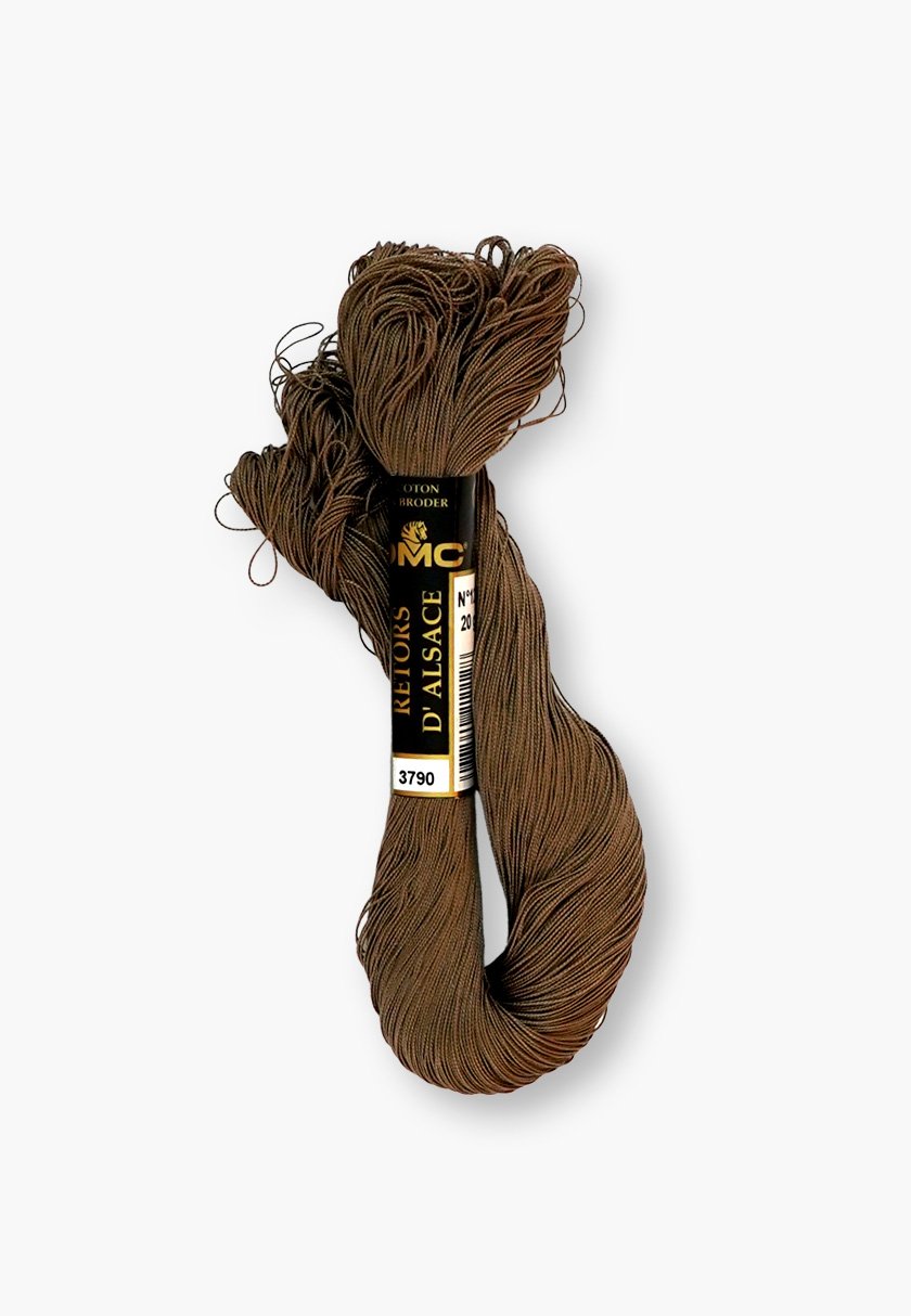 DMC Retors d’Alsace No. 12 – Color 3790 – 100% Cotton – 20 g Thread Skein