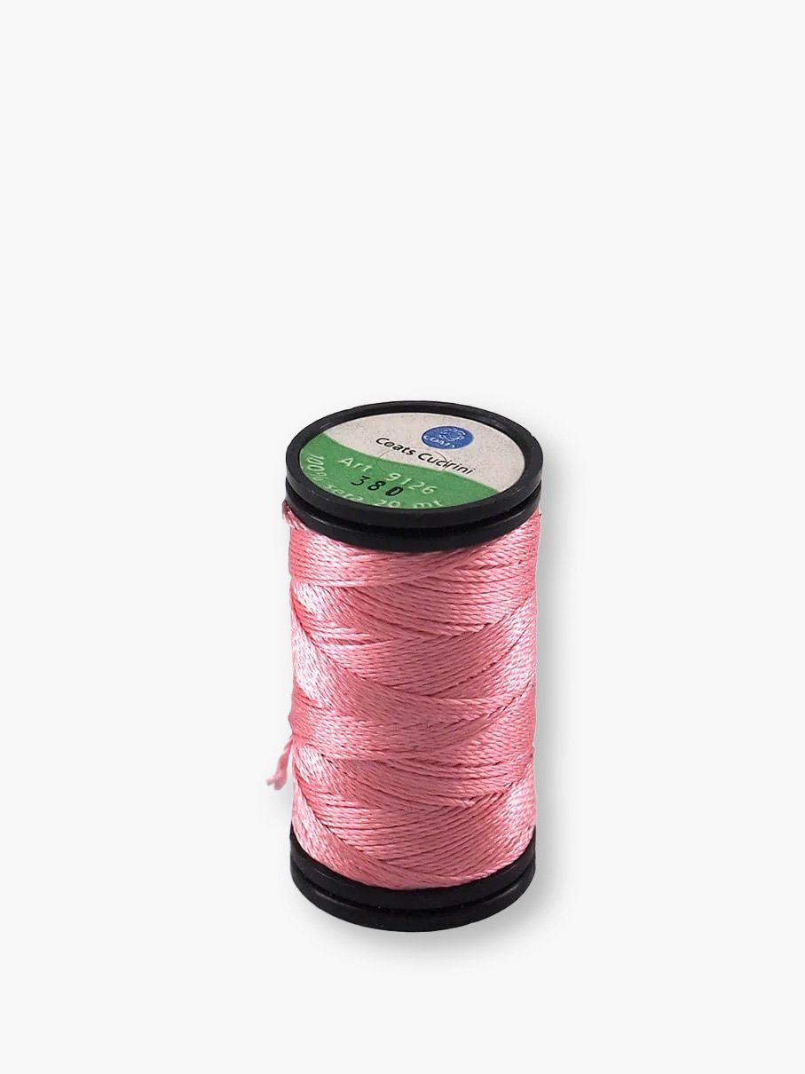 Cucirini Cantoni Cappotti Seta Faro 380 – Bobina da 20 m – 100% Seta